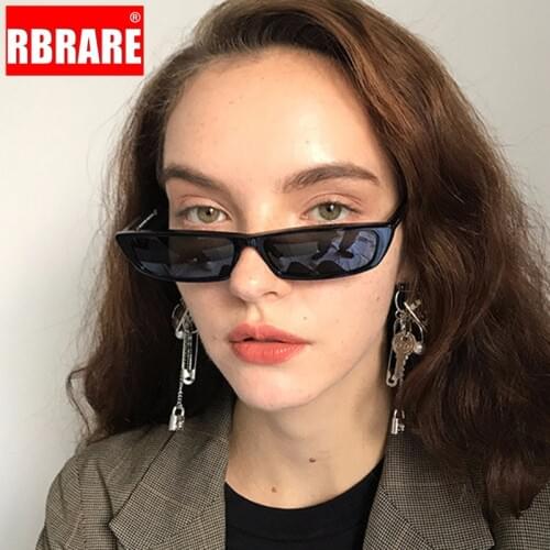 RBRARE 2021 Small Square Frame Sunglasses Women Brand Designer Classic Vintage Outdoor Sun Glasses Shopping Oculos De Sol