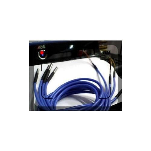 10pcs x two wire PT100 PT1000 Stainless steel 1 meters waterproof temperature probe temperature sensor in stock 2m cable