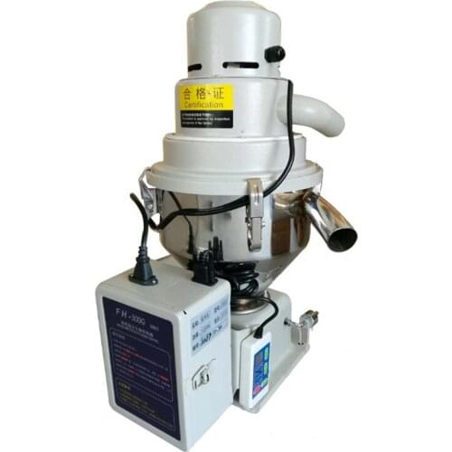 220V Hopper Loader Auto Feeder Automatic Plastic Particle Vacuum Feeding Machine for Injection Molding Machine 300KG/T 7.5L