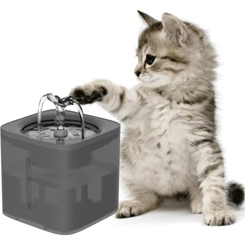 2L Dog Cat Water Fountain Automatic Filter Pet Dispenser Ultra-quiet Puppy Drinking Bowl Healty Drinker