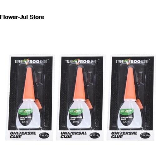 Tree Frog 502 10g Strong Super Glue Liquid Universal Glue Adhesive New Plastic Office Tool Accessory Supplies
