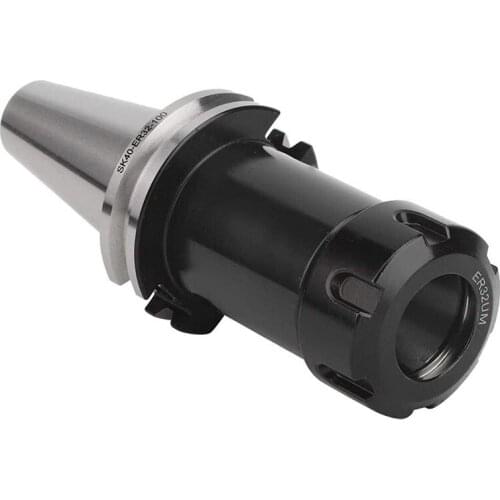 CNC Tool Holder SK40-ER32-100 High Speed Steel Collet Chuck Holder Precise Tool Fine Workmanship Practical