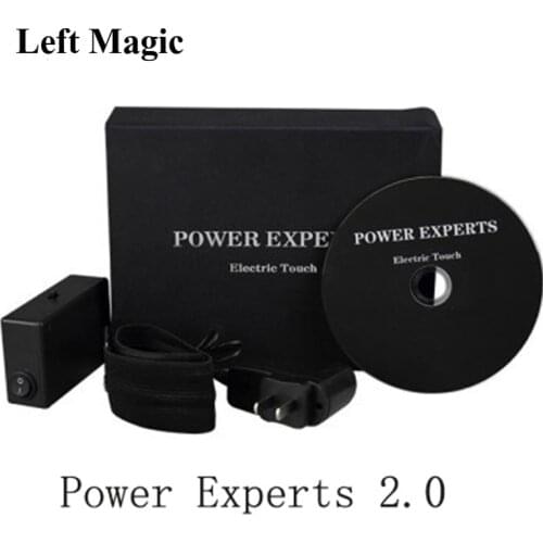 Power Experts 2.0 Electric Touch Magic Tricks Professional Magician Stage Close Up Illusions accessories Gimmick Mentalism