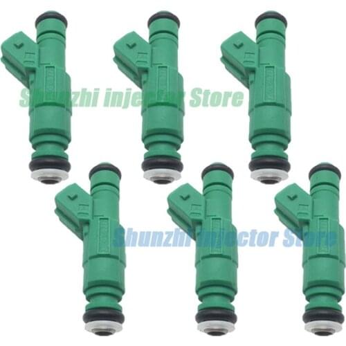 6pcs 0280155777 Fuel injector nozzle fit for COMMODORE 6CYL 3.8L 1997-2004; STATESMAN 6CYL 3.8L 1997-2003 0280155777