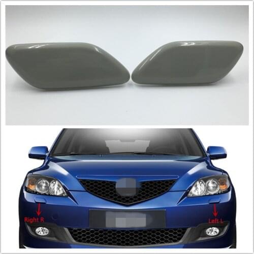BS3F-51-8H2A08 BS3F-51-8G2A08 For Mazda 3 Axela 2003-2008 Headlight Head lamp Washer Nozzle Jet Cover Cleaning Caps