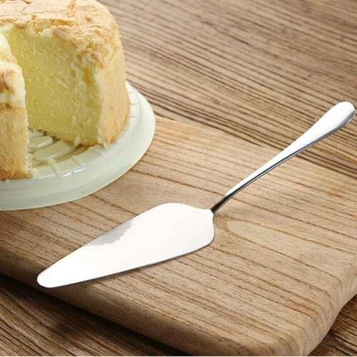 Stainless Steel Serrated Edge Cake Server Blade Cutter Pie Pizza Shovel Cake Spatula Baking Tool