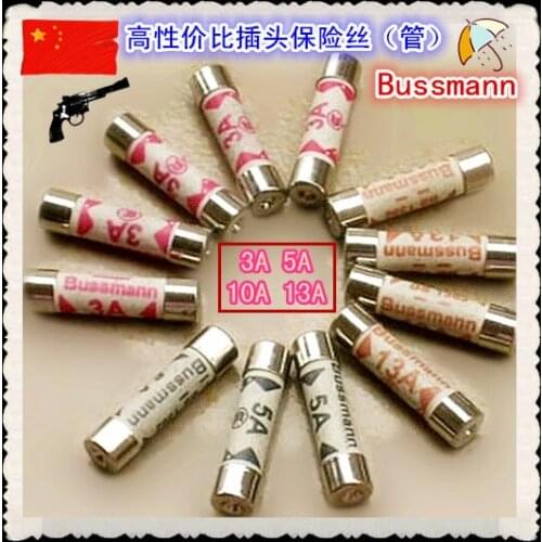 Clearance British plug fuse tube BS1362 3A 10A 240V fuse
