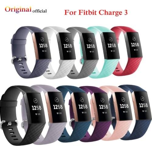 Watch Strap For Fitbit Charge 3 Strap sport Replace Watchbands For fitbit band for fitbit charge 4 Band smart watch Accessories