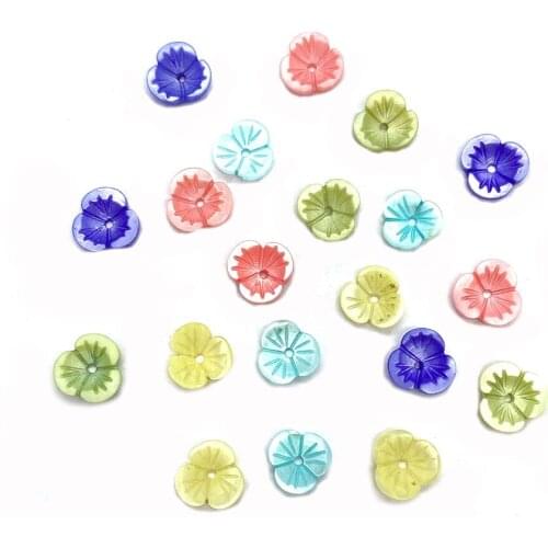 Hand-carved Exquisite Flower-shaped Natural Shell DIY Handmade Jewelry Accessories Ladies Fashion Necklace Pendant Jewelry