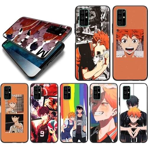 Silicone Cover Anime Volleyball For Honor 9 9S 9A 9C 9X 9N 9i V9 10 10i 10X X10 Lite Pro Shockproof Phone Case