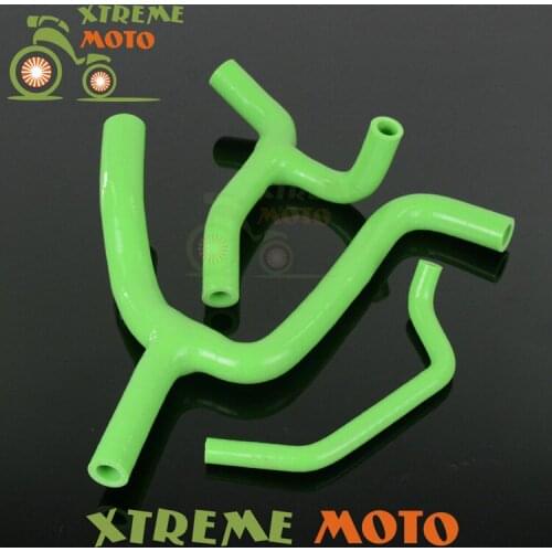 Silicone Radiator Coolant Hose For Kawasaki KXF450 KX450F 09 10 11 12 13 14 Motorcycle MX Enduro Racing Dirt Bike Off Road