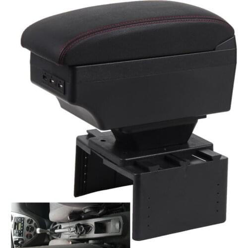 For Ford Focus mk1 Armrest Universal Car Central Armrest Storage Box modification accessories