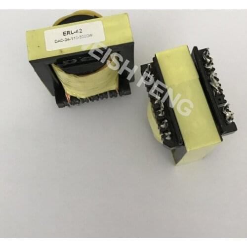 EC42/15 Pure copper ERL42/15 vertical high-frequency transformer for 3000W inverter DC24V AC110V