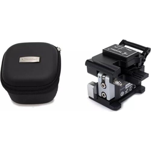 Tumtec T9 High Precision Fiber Cleaver with 3 in 1 fixture Automatic Splicing Machine Cutter Hot Melt Cold Junction Common Tools