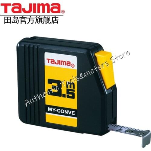 Japan Tajima tape measure steel tape ruler 2 m 3 m 5 m tape with automatic locking stop fixed imported tape
