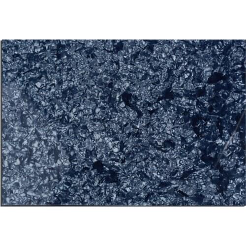 Musiclily 435x290mm Pickguard Blanks Material for Electric Guitar Bass Scratch Plate Sheet Custom, 4Ply Grey Pearl