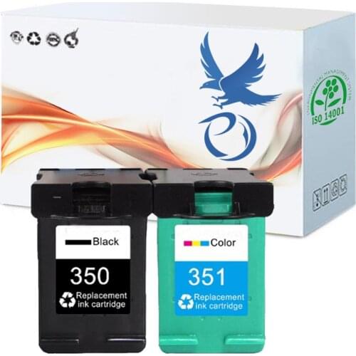 PY 350XL 351XL Ink cartridge replacement for hp 350 351 hp350 D4200 C4480 C4580 C4380 C4400 C4580 C5280 C5200 C5240 printer