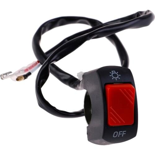 1PC Universal DC 12V Motorbike ON OFF button connector push button switch motorcycle switches