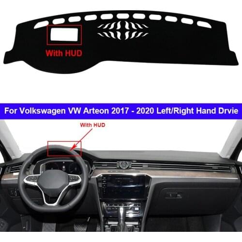 Car Dashboard Cover For Volkswagen VW Arteon 2020 2019 2018 2017 Auto Dash Mat Carpet Cape Anti-sun Sun shade Dashmat Anti-skid