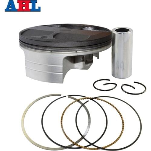 Motorcycle Engine Parts STD Cylinder Bore Size 77mm Pistons & Rings Kit For KAWASAKI KXF250 KX250F 2004-14 SUZUKI RMZ250 2004-06