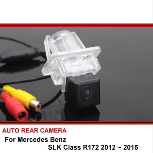 For Mercedes Benz SLK MB R172 2012~2015 Night Vision Car Reverse Backup Parking Rear View Camera HD CCD