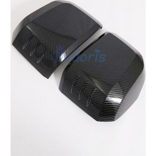 For Toyota Hiace 2019 2020 Rearview Mirror Cover Side Wing Cap Shell Case Garnish Moulding Trims Car Styling FAccessories