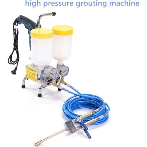 Double Liquid Type High Pressure Grouting Machine JBY-618 Double Liquid Polyurethane foam/epoxy Injection Grouting Machine 220V
