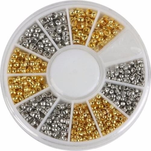 660Pcs/set )2mm 2.5mm 3mm Dia Jewelry Findings Smooth Ball Crimps Beads Free Shipping