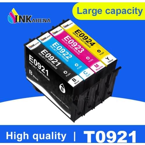 T0921 Cartridge For Epson T0921N Full With Ink and Chip Work For Epson Stylus TX117 TX119 TX109 TX106 T27 T26 C91 CX4300 Printer