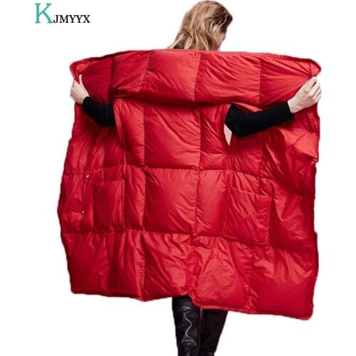 KJMYYX Women's Large Down Jackets