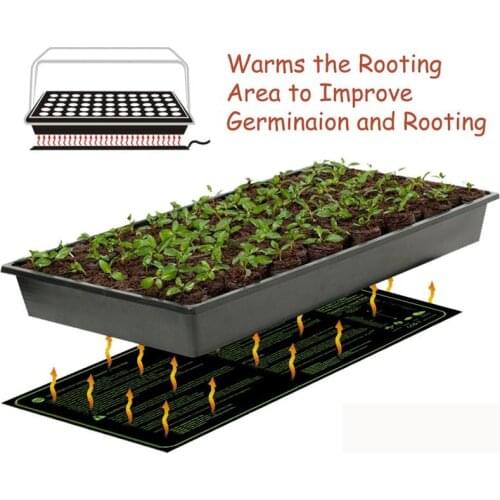 Seedling Heating Mat Waterproof Plant Seed Germination Propagation Clone Starter Pad Garden Supplies Propagator Propagation