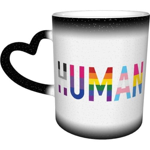 Gay Pride Mug Gift Color Changing Mug Creative Cool Ceramic Cups