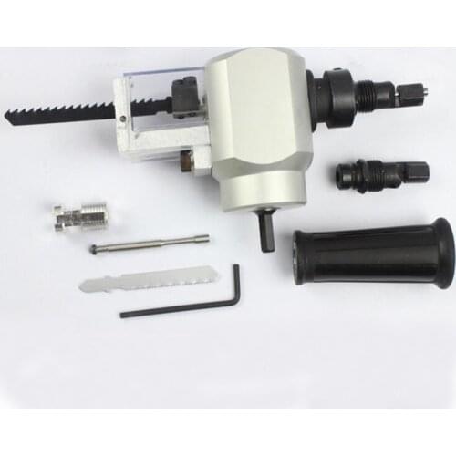 1 Set Silver Home Hand Tools Double Headed Sheet Metal Cutting Nibbler With Wrench Cutting Machine Hand Tool Sets