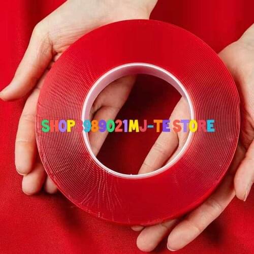50mm 3M Automotive Transparent Double Sided Tape High Strength No Traces Acrylic Adhesive Tape For Home Car office Decor