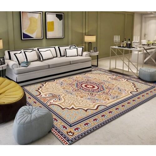 Papel de parede wallpaper self-adhesive 3d flooring European classical luxury jacquard living room large carpet bedroom floor