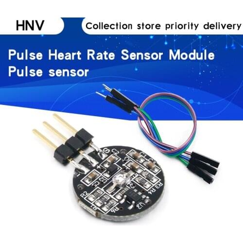 Pulsesensor pulse heart rate sensor for Arduino open source hardware development pulse sensor