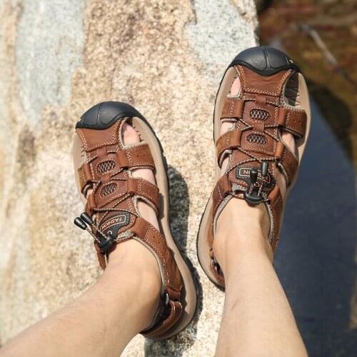 Vietnam Sandals Sandalen Heren Sandale Homme Cuir Sandals Shoes Men Sandalia Rasteira Sandal Leather Genuine Sandali Uomo