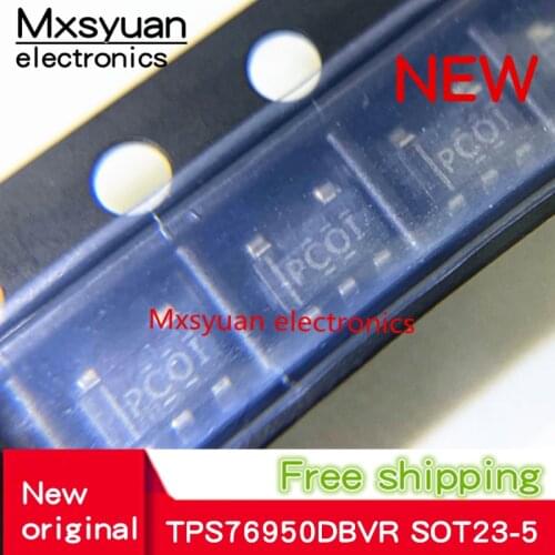 10pcs~100pcs/LOT TPS76950DBVR TPS76950DBVT TPS76950DBV TPS76950 MARKING PCOI PCO1 SOT23-5 New original