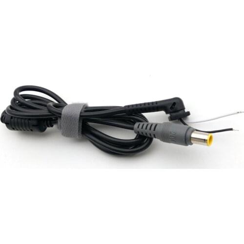 7.9MM X 5.5mm X 1.1MM DC Power Plug Male Cable for Notebook Laptop 1.2M Cable