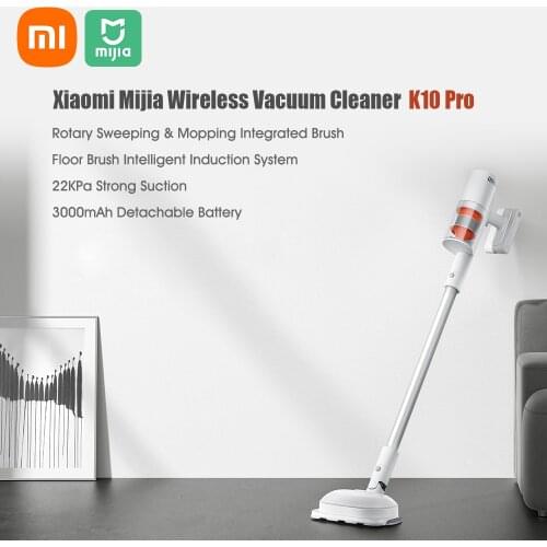 Xiaomi MI Wireless Vacuum Cleaner K10 Pro Handheld Cleaner Intelligent Induction System Sweeping Mopping Cleaner for Home