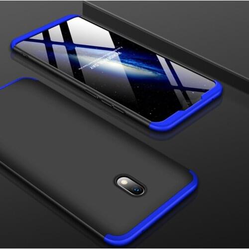 3 IN 1 Case For Xiaomi Redmi 8 A Case 360 Full Protection Case Shockprrof Matte Phone Cover for Xiomi Redmi 8 8A 6.22" Funda