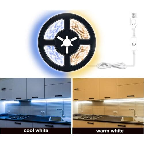 DC 5V USB Dimmerable 2835 LED Strip Light IP21 IP65 Waterproof SMD 3528 Flexible Tape LED Lights Lamp