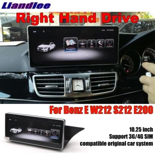 For Mercedes Benz MB E W212 Class RHD 2009~2016 NTG Right Hand Drive Car Multimedia Player CarPlay NAVI Stereo GPS Navigation