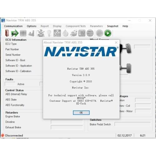 International TRW ABS 355 3.0.9
