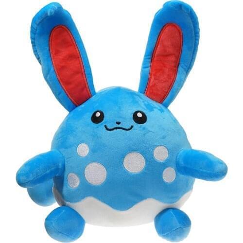 38CM KAWAII Pokemon Anime Movie Series Azumarill Water Properties Type Pokmon Plush Toy Pillow Ornaments BABY Boy Girl Gift