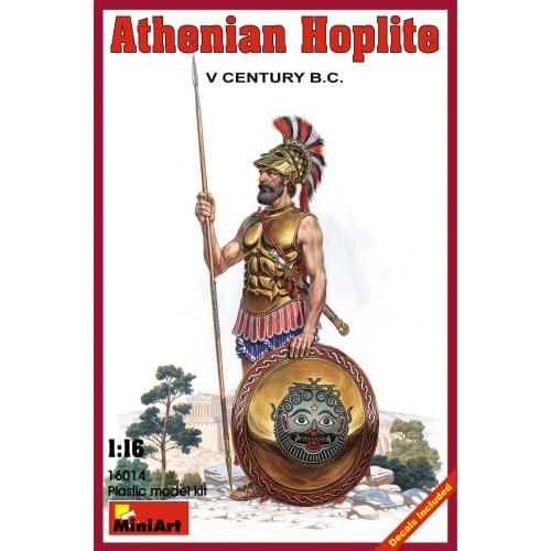 Miniart 16014 - 1/16 Athenian Hoplite V Century b.c. Historical Figure model kit