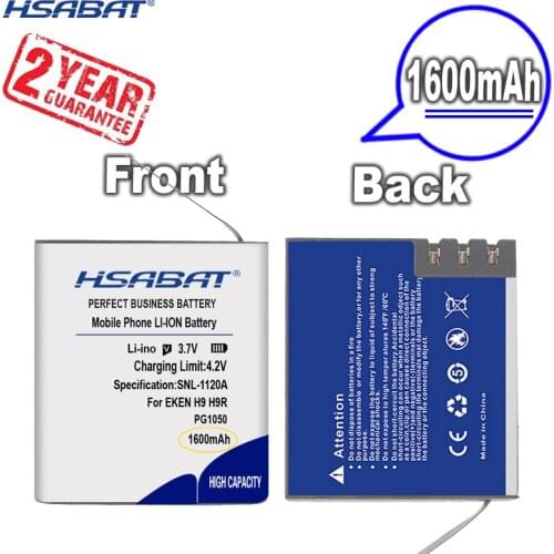 New Arrival [ HSABAT ] 1600mAh PG1050 Replacement Battery for EKEN H9 H9R H3 H3R H8PRO H8R SJ4000 SJCAM SJ5000 M10 SJ5000X