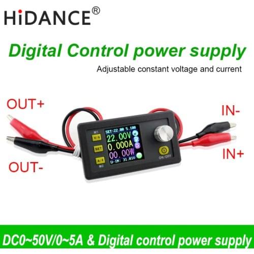 50V 5A 250W LCD converter Adjustable Voltage meter Regulator Programmable Power Supply Module Voltmeter Ammeter Current tester