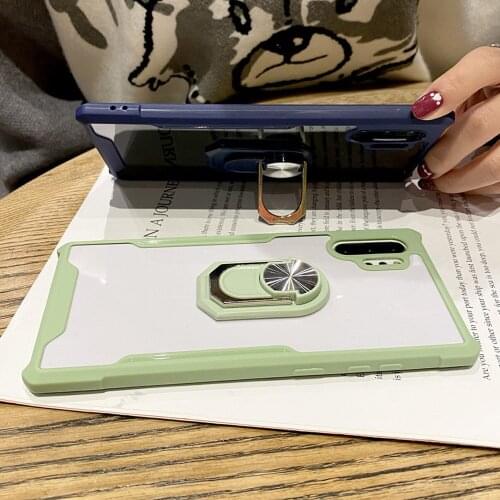 Anti-Knock Candy Bumper Case For Samsung Galaxy Note 10 Plus 20 S20 Ultra S10 S9 M21 M31S M01 A10 J4 J6 Holder Transparent Cover