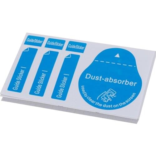 Cell phone dust absorber dedust sticker screen protectors wet dry wipe paper for Camera Lens LCD Screens Dust Papers 30Pcs